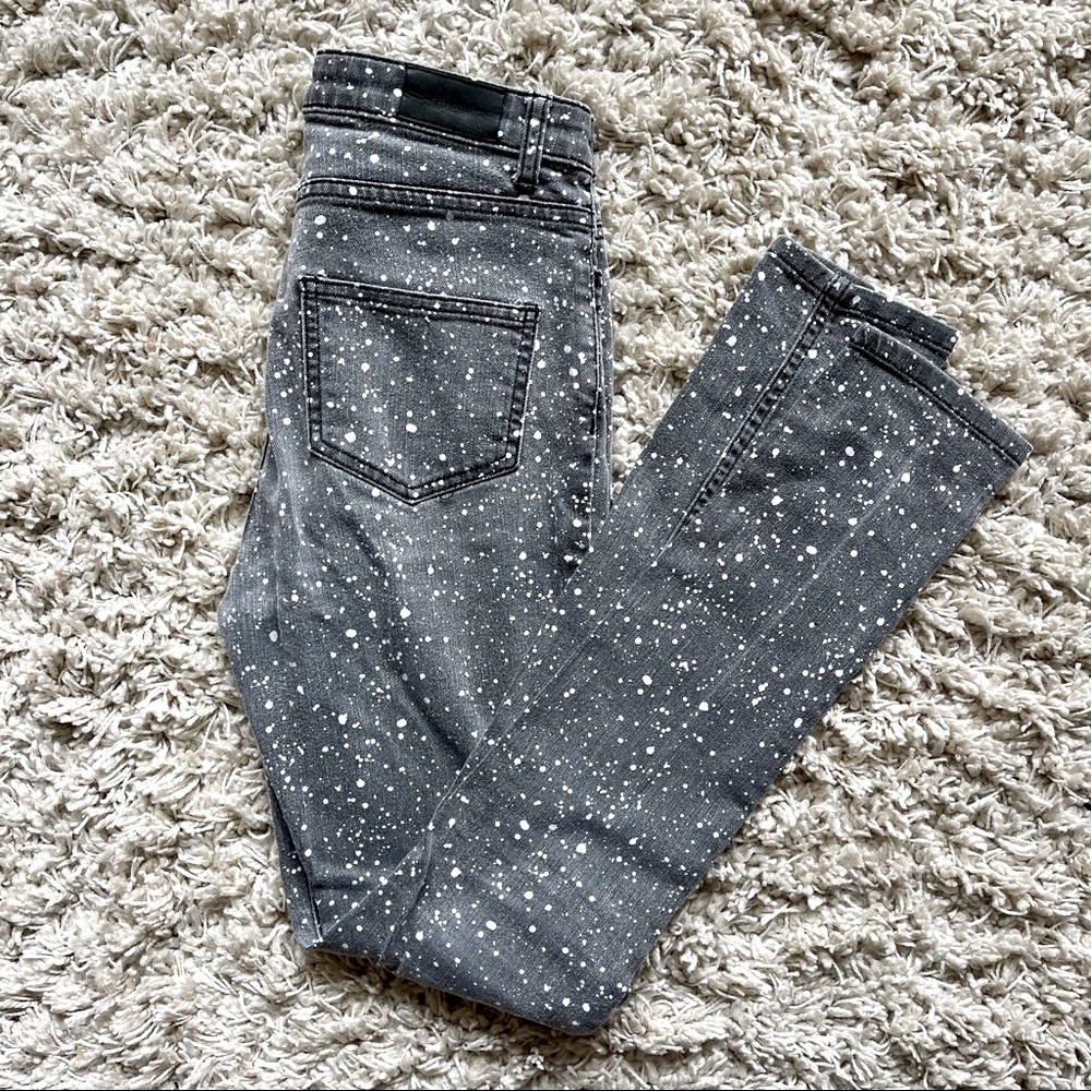 Kate Spade Saturday Night Jeans in Paint Splatter